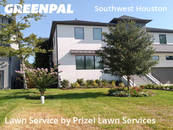 Grass Cutin Bellaire,77401,Lawn Mowing by Prizel Lawn Services, work completed in Nov , 2025