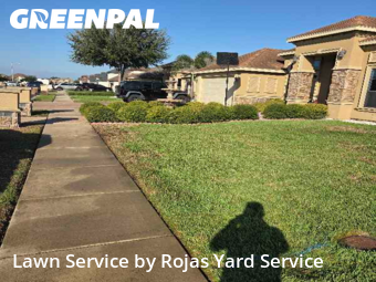 Lawn Maintenance in Edinburg, 78539, Turf Services by Rojas Yard Service, work completed in Dec , 2025