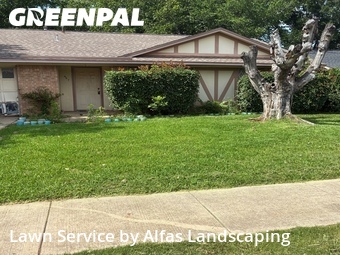Lawn Cuttingin Lewisville,75067,Lawn Mowing Service by Alfas Landscaping, work completed in Jun , 2026