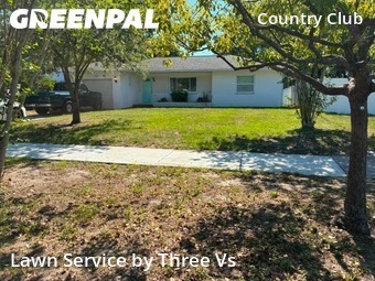 Yard Mowingin Clearwater,33755,Lawn Cut by Three Vs , work completed in Jun , 2026