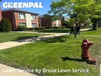 Lawn Mowingin Oak Park,60302,Lawn Care Service by Bruce Lawn Service, work completed in Jul , 2026