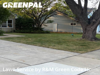 Lawn Mowingin Aurora,60504,Grass Cutting by R&M Green Code Llc, work completed in Nov , 2025