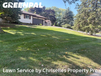 Backyard Mowing in Maple Grove, 55311, Property Maintenance by Chriselles Property Pre, work completed in Nov , 2025