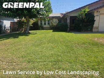 Work completed by professional-lawn-care-service-in-Fresno-CA
