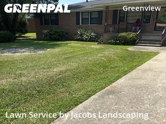 Lawn mowed in Columbia, 29203