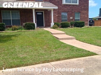 Lawn mowed in Murphy, 75094