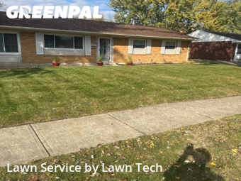 Yard Mowing in Fairborn, 45324, Property Maintenance by Lawn Tech, work completed in Nov , 2025