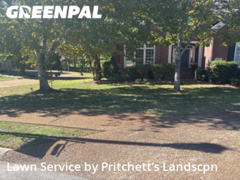 Lawn Servicein Franklin,37064,Lawn Cutting by Pritchett’s Landscpn, work completed in Nov , 2025