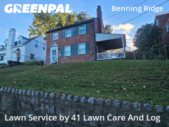 Lawn Upkeep in Washington, 20019, Lawn Care by 41 Lawn Care And Log, work completed in Oct , 2025