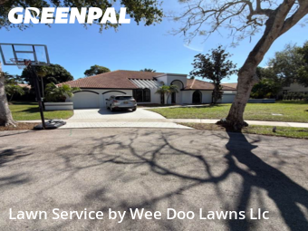 Lawn mowed in Boca Raton, 33434