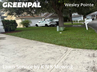 Yard Cuttingin Wesley Chapel,33545,Yard Mowing by K N K Mowing, work completed in Nov , 2025