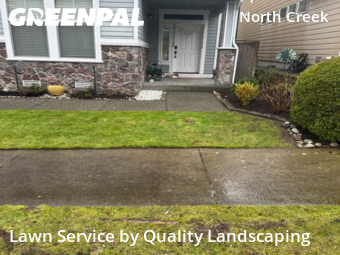 Lawn mowed in Bothell, 98021