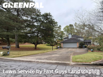 Yard Cuttingin Marietta,30062,Lawn Care by Fast Guys Landscaping, work completed in Dec , 2025