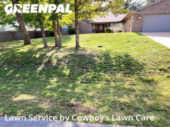 Grass Cutting in Bella Vista, 72714, Property Maintenance by Cowboy’s Lawn Care, work completed in Dec , 2025