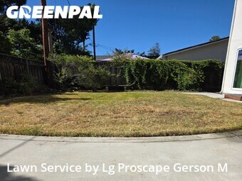 Lawn mowing work completed in Sunnyvale, CA
