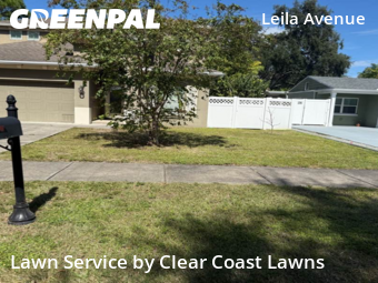 Lawn Care Servicein Tampa,33611,Lawn Cutting by Clear Coast Lawns, work completed in Nov , 2025