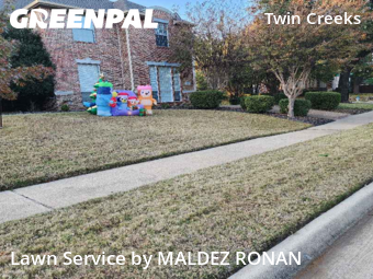 Backyard Mowing in Allen, 75013, Yard Upkeep by MALDEZ RONAN, work completed in Dec , 2025