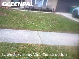 Grass Cutting in Romeoville, 60446, Weed Trimming by Vic’s Construction , work completed in Dec , 2025