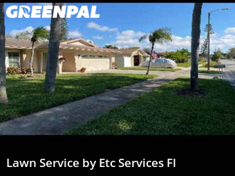 Lawn Carein Largo,33774,Grass Cut by Etc Services Fl, work completed in Dec , 2025