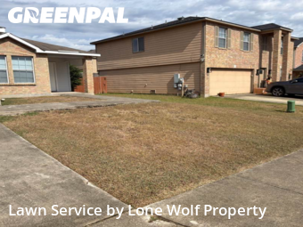 Grass Cuttingin Cibolo,78108,Lawn Mowing by Lone Wolf Property , work completed in Dec , 2025