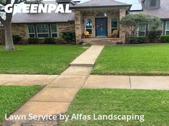 Grass Cuttingin The Colony,75056,Lawn Mowing Service by Alfas Landscaping, work completed in Jun , 2026
