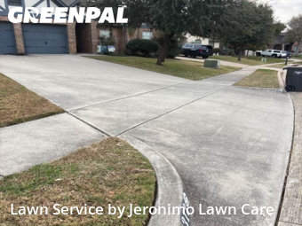 Lawn Mowing Servicein Benbrook,76126,Grass Cutting by Jeronimo Lawn Care , work completed in Dec , 2025