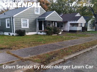 Lawn Maintenance in Louisville, 40215, Backyard Mowing by Rosenbarger Lawn Car, work completed in Nov , 2025