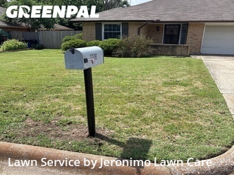 Lawn Care Servicein Benbrook,76126,Grass Cut by Jeronimo Lawn Care , work completed in Jun , 2026