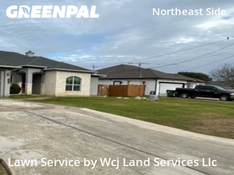 Lawn mowed in Selma, 78154