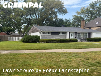 Yard Mowingin Elmhurst,60126,Lawn Maintenance by Rogue Landscaping, work completed in Nov , 2025