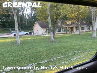 Lawn Cutin Hendersonville,37075,Lawn Maintenance by Hardy’s Elite Scapes, work completed in Nov , 2025