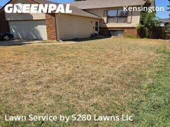 Completed mowing work