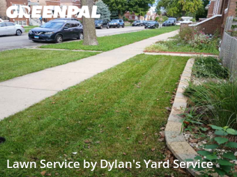 Yard Mowingin Cicero,60804,Lawn Cut by Dylan's Yard Service , work completed in Nov , 2025