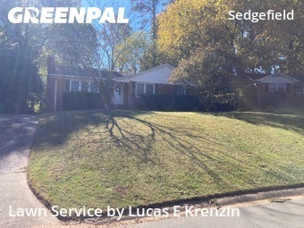 Yard Cuttingin Charlotte,28209,Lawn Mowing by Lucas E Krenzin, work completed in Nov , 2025