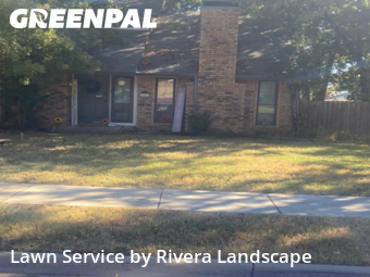 Lawn Cuttingin Lewisville,75067,Lawn Mow by Rivera Landscape , work completed in Dec , 2025