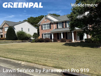 Weekly Mowing in Cary, 27518, Backyard Mowing by Paramount Pro 919, work completed in Oct , 2025