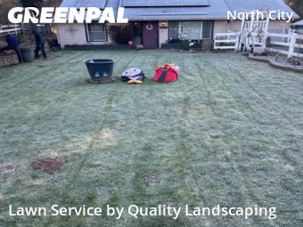 Lawn mowed in Shoreline, 98155