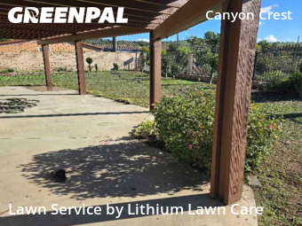 Lawn mowed in Riverside, 92507