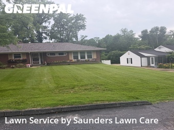 Yard Mowingin Ferguson,63135,Grass Cutting by Saunders Lawn Care, work completed in Jun , 2026