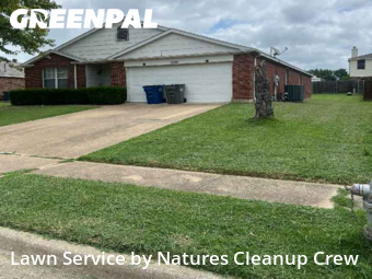 Yard Maintenance in Glenn Heights, 75154, Lawn Work by Natures Cleanup Crew, work completed in Nov , 2025