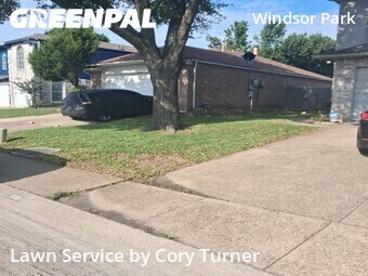 Lawn Care Servicein Garland,75043,Lawn Cut by Cory Turner, work completed in Jun , 2026