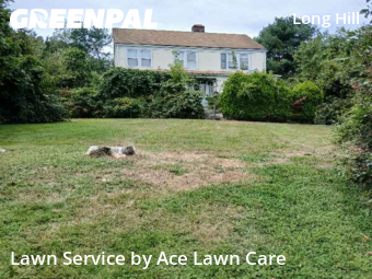 Front Yard Mowing in Trumbull, 6611, Turf Services by Ace Lawn Care, work completed in Nov , 2025