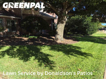 Front Yard Mowing in Murphy, 75094, Front Yard Mowing by Donaldson's Patios, work completed in Oct , 2025