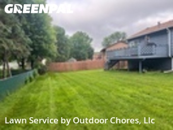 Lawn Care in Coon Rapids, 55433, Backyard Mowing by Outdoor Chores, Llc, work completed in Nov , 2025