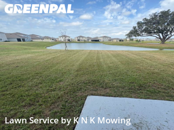 Yard Mowingin San Antonio,33576,Lawn Cut by K N K Mowing, work completed in Oct , 2025