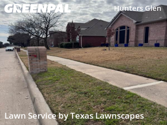 Lawn Mowingin Plano,75025,Lawn Maintenance by Texas Lawnscapes, work completed in Jan , 2026