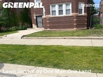 Lawn Mowingin Chicago,60620,Lawn Care Service by One Man One Land , work completed in Jun , 2026