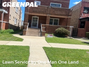 Yard Cuttingin Cicero,60804,Lawn Mowing Service by One Man One Land , work completed in Jun , 2026
