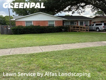 Grass Cuttingin Richardson,75080,Grass Cutting by Alfas Landscaping, work completed in Jun , 2026