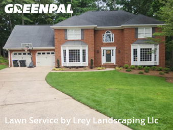 Lawn Mowing Servicein Roswell,30076,Lawn Service by Lrey Landscaping Llc, work completed in Nov , 2025